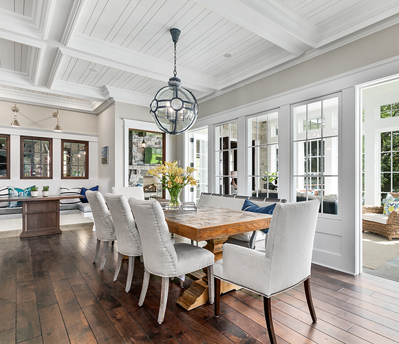 remodeled dining room