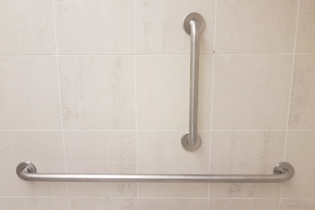 aging in place bathroom shower grab bars