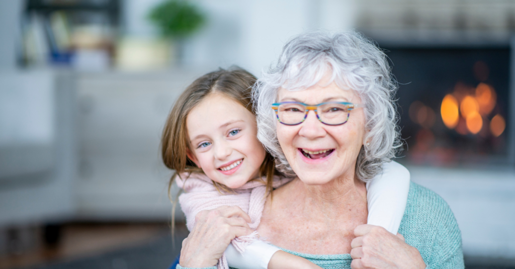 grandparent and grandchild in in-law suite