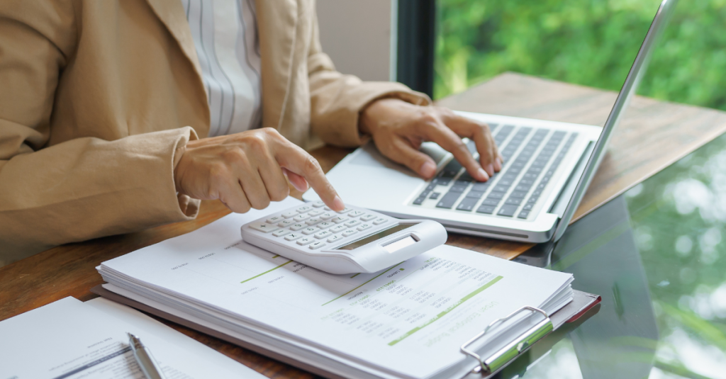 homeowner calculating inflation adjustment